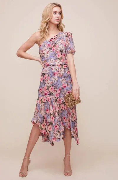 ADRIANA ONE Stylish SLEEVE FLORAL DRESS