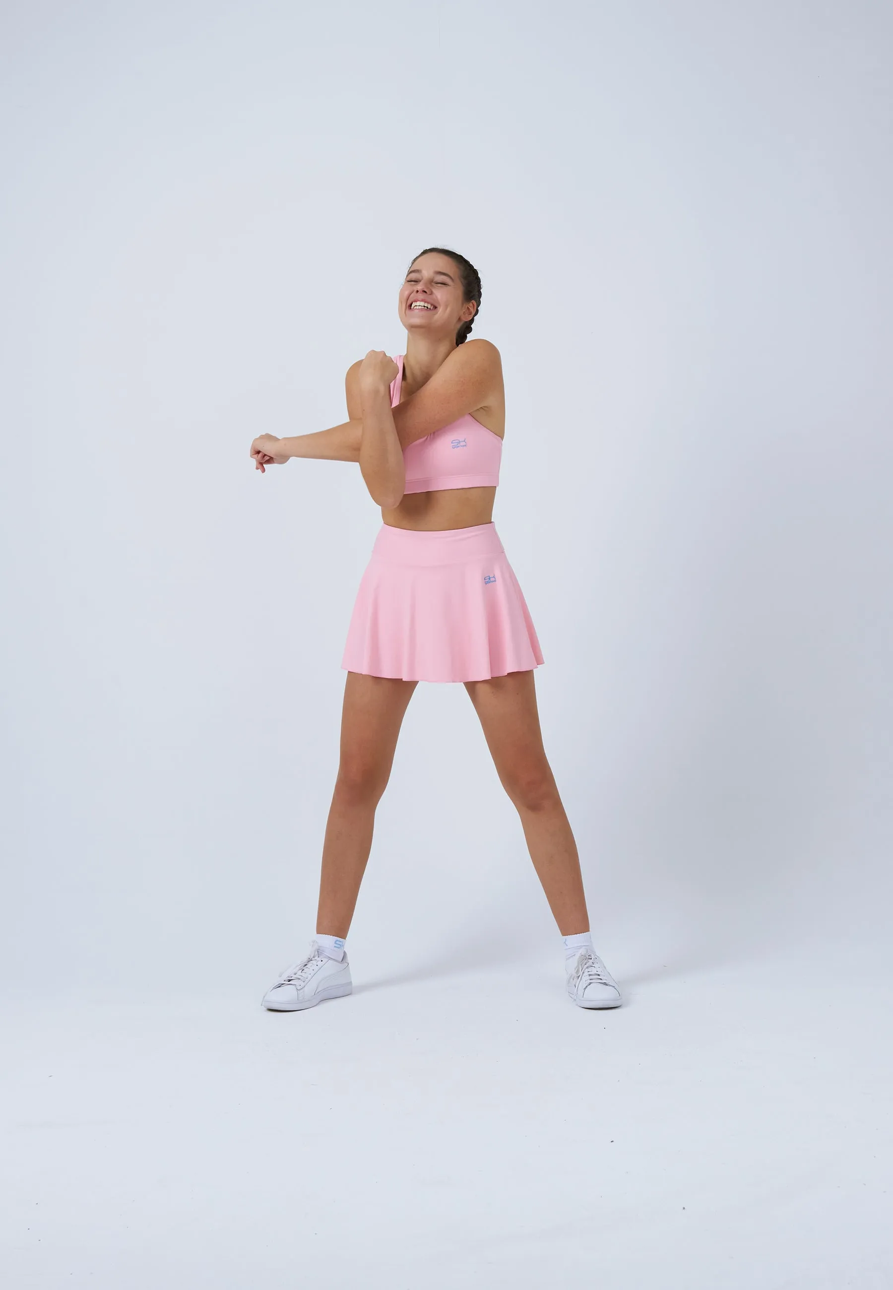 Advantage Ball Belt Tennisskirt / Skort, light pink