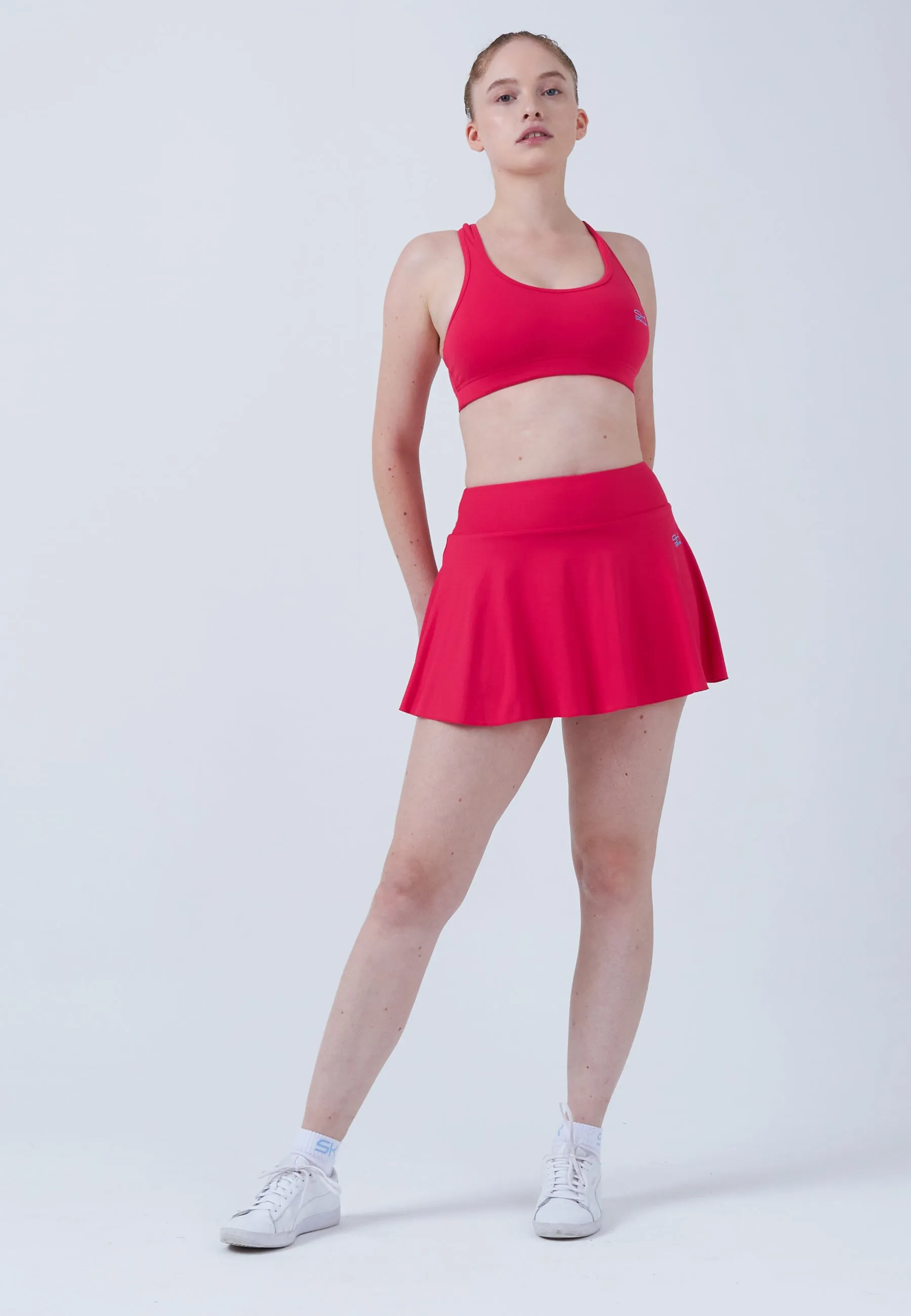 Advantage Ball Belt Tennisskirt / Skort, pink