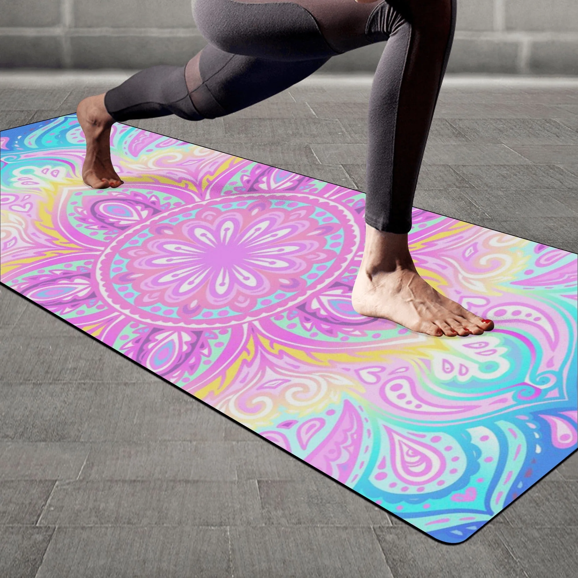 Allrj Custom Rubber Yoga Mat