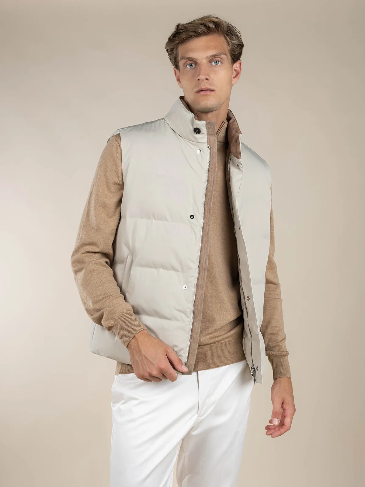 Beige AUR1 Body Warmer