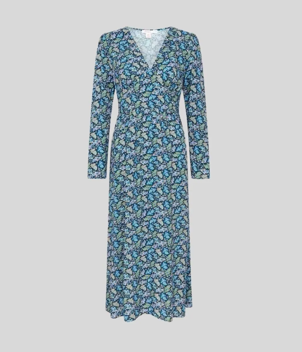 Blue Bloom Carrie Tea Dress