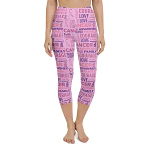 Breast Cancer Awareness Yoga Capris