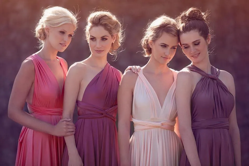 Charming Comfortable Convertible Bridesmaid Dresses, PD0375