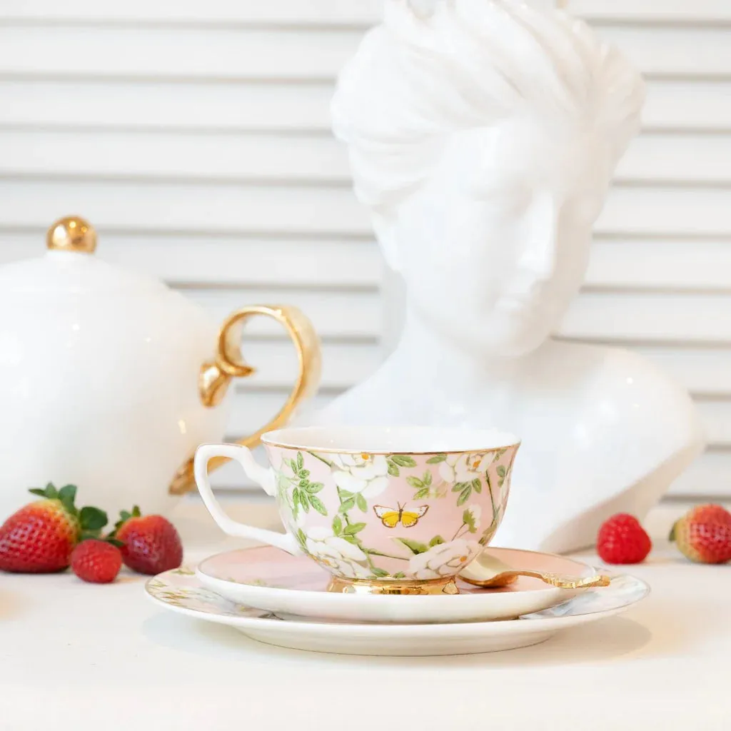 Cristina Re | Teacup & Saucer - Peony Garden