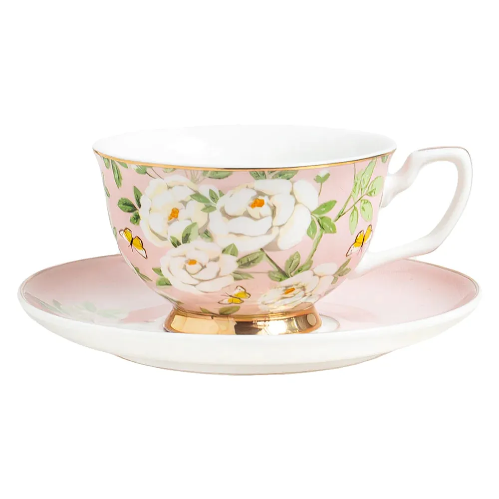 Cristina Re | Teacup & Saucer - Peony Garden