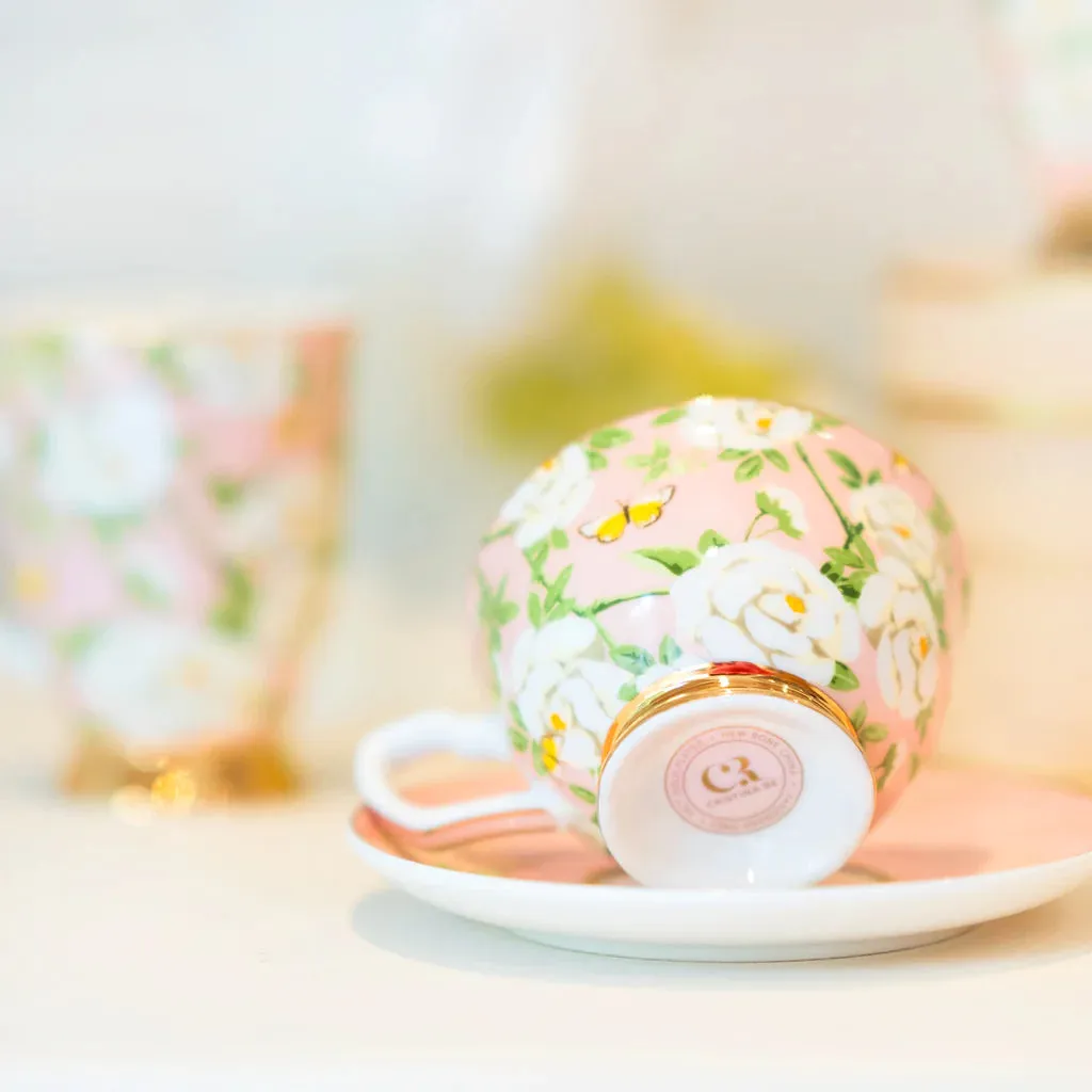 Cristina Re | Teacup & Saucer - Peony Garden