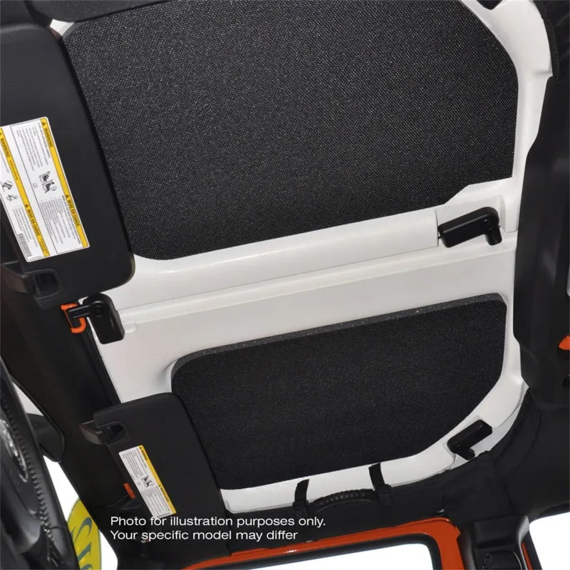 DEI Headliner/Rear Side Windows Sound Barrier - White - 4 Door - Jeep Wrangler JL 2018-19