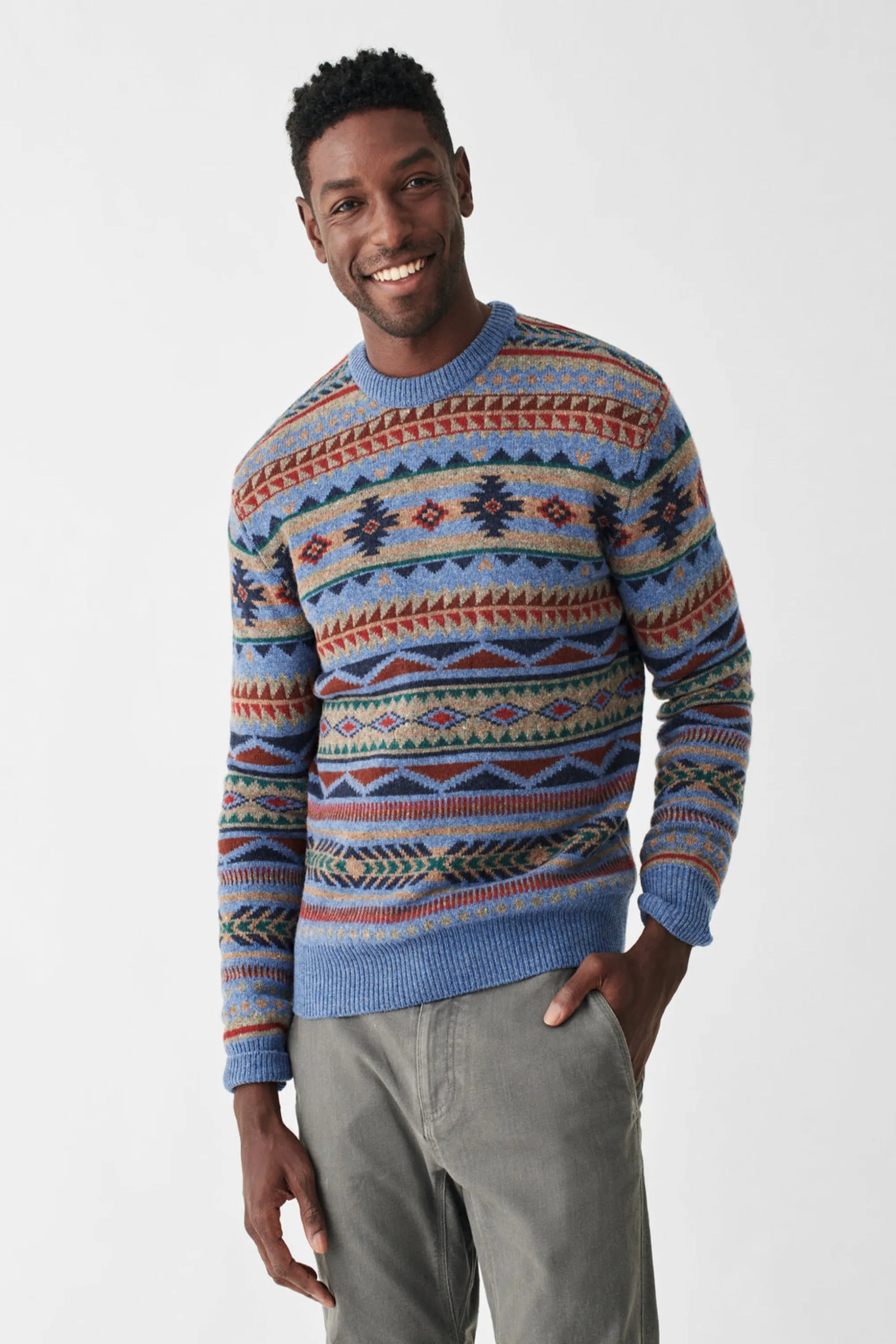 FAIR ISLE SWEATER