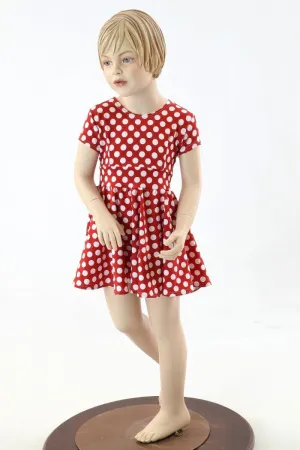 Girls Minnie Skater Dress