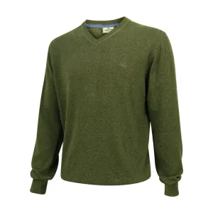 Hoggs of Fife Stirling Long Sleeved Pullover - Green