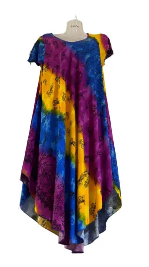 Ladies Fashion Rainbow Sundress Wholesale