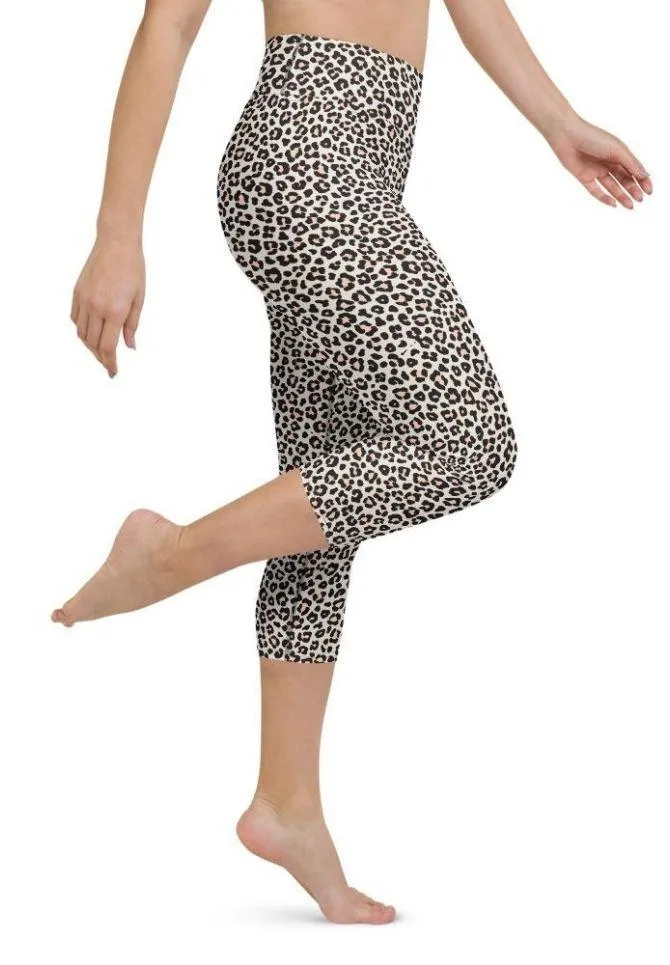 Leopard Yoga Capris