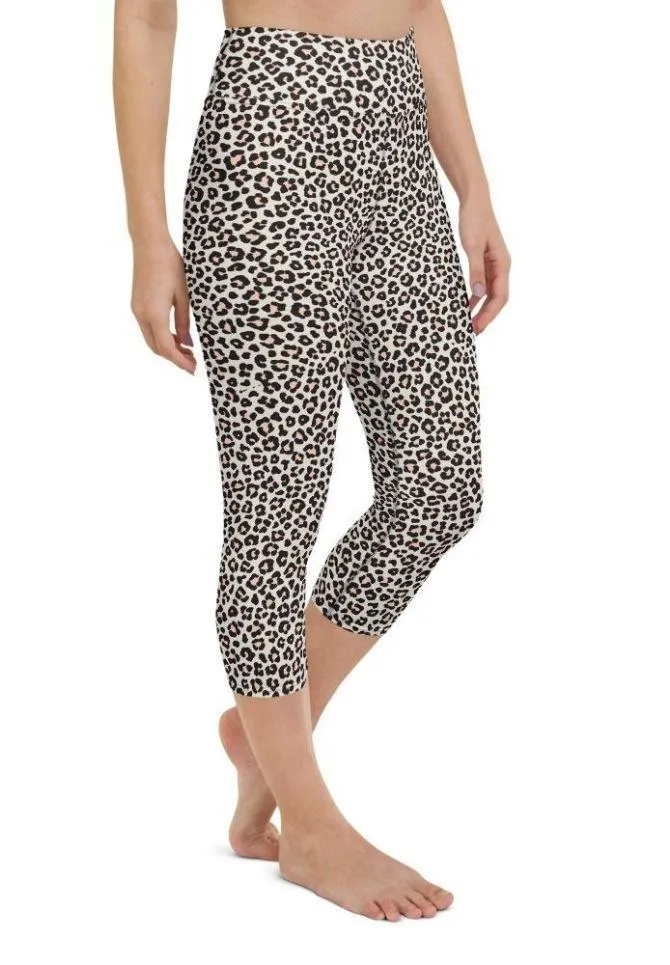 Leopard Yoga Capris