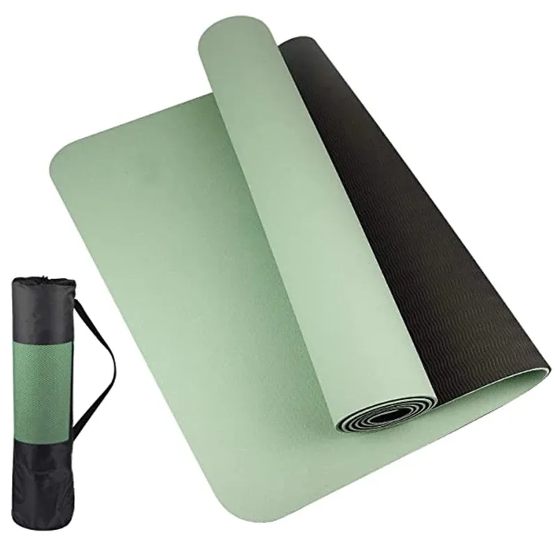 Non-Slippery TPE Yoga Mat - Comfortable & Durable