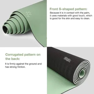 Non-Slippery TPE Yoga Mat - Comfortable & Durable