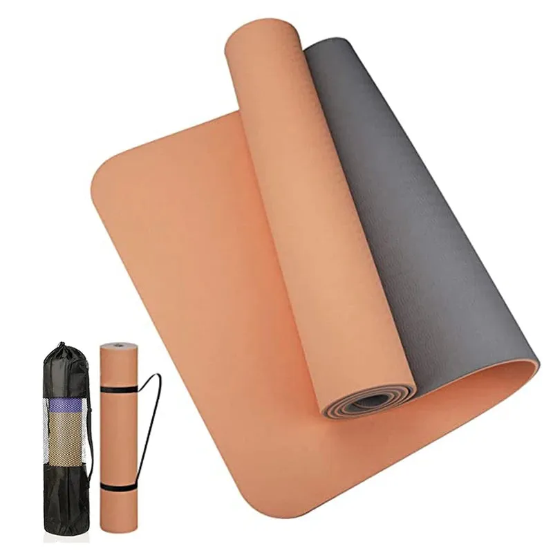 Non-Slippery TPE Yoga Mat - Comfortable & Durable