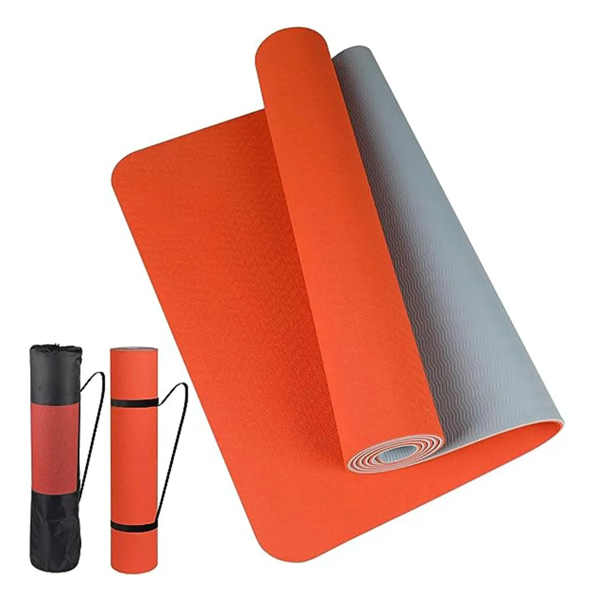 Non-Slippery TPE Yoga Mat - Comfortable & Durable