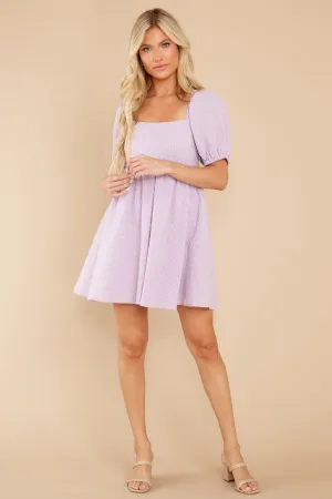 One Kiss Away Lavender Dress