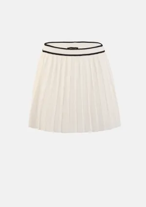 Pleated Tennis Mini Skirt