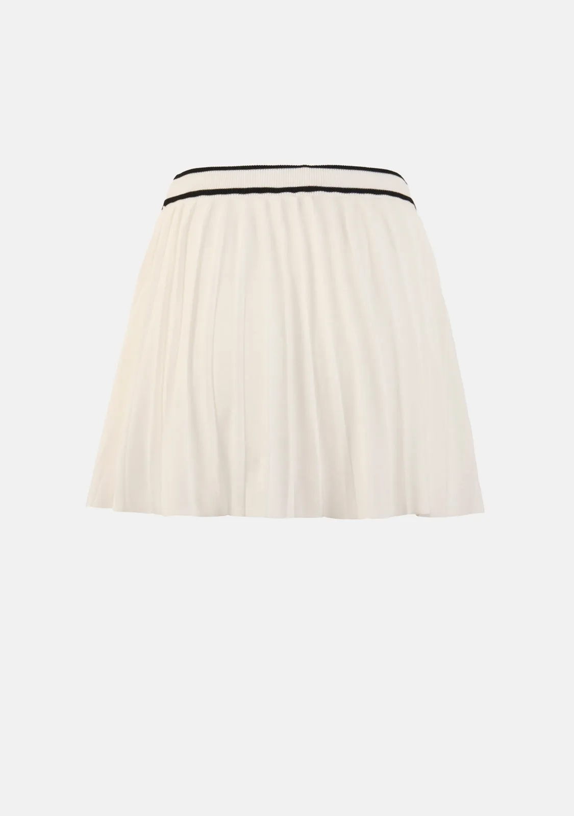 Pleated Tennis Mini Skirt