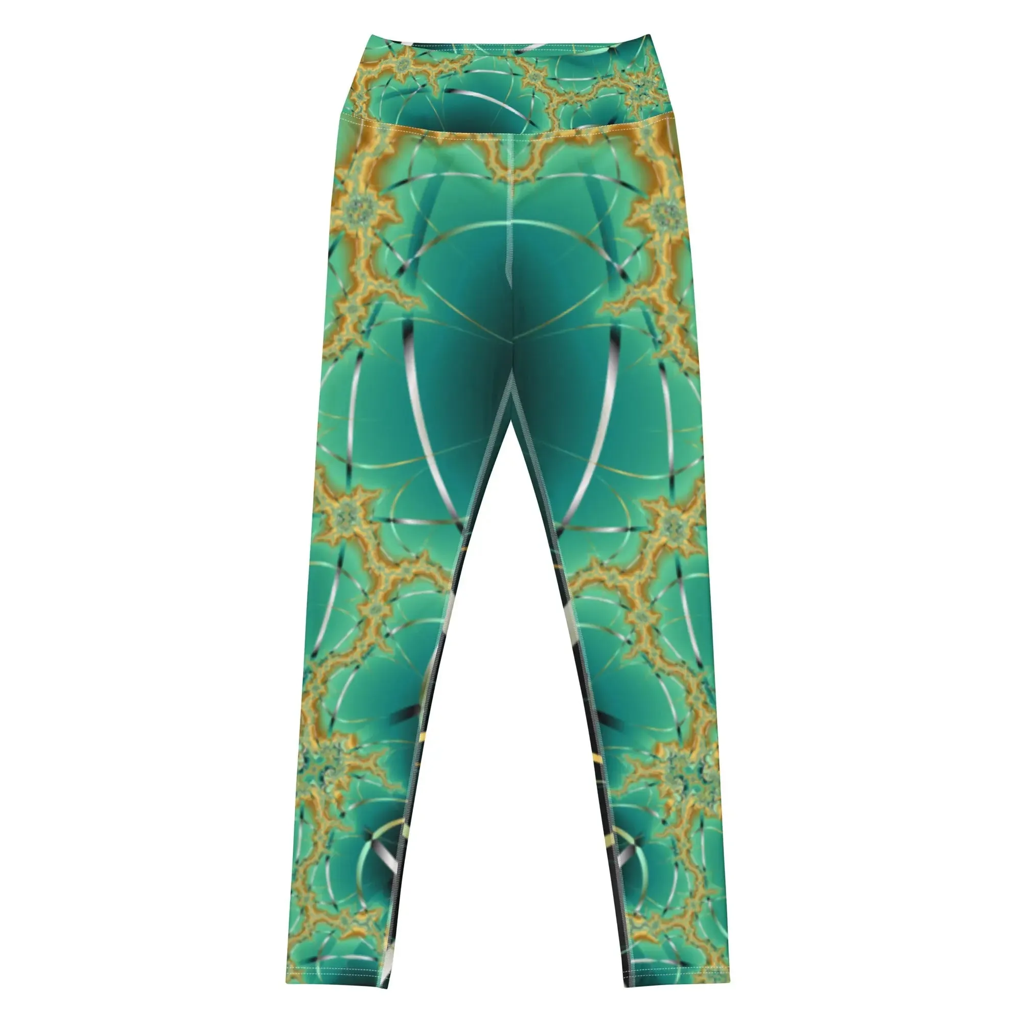 "Cosmic Twist" Collection - Yoga Long Leggings