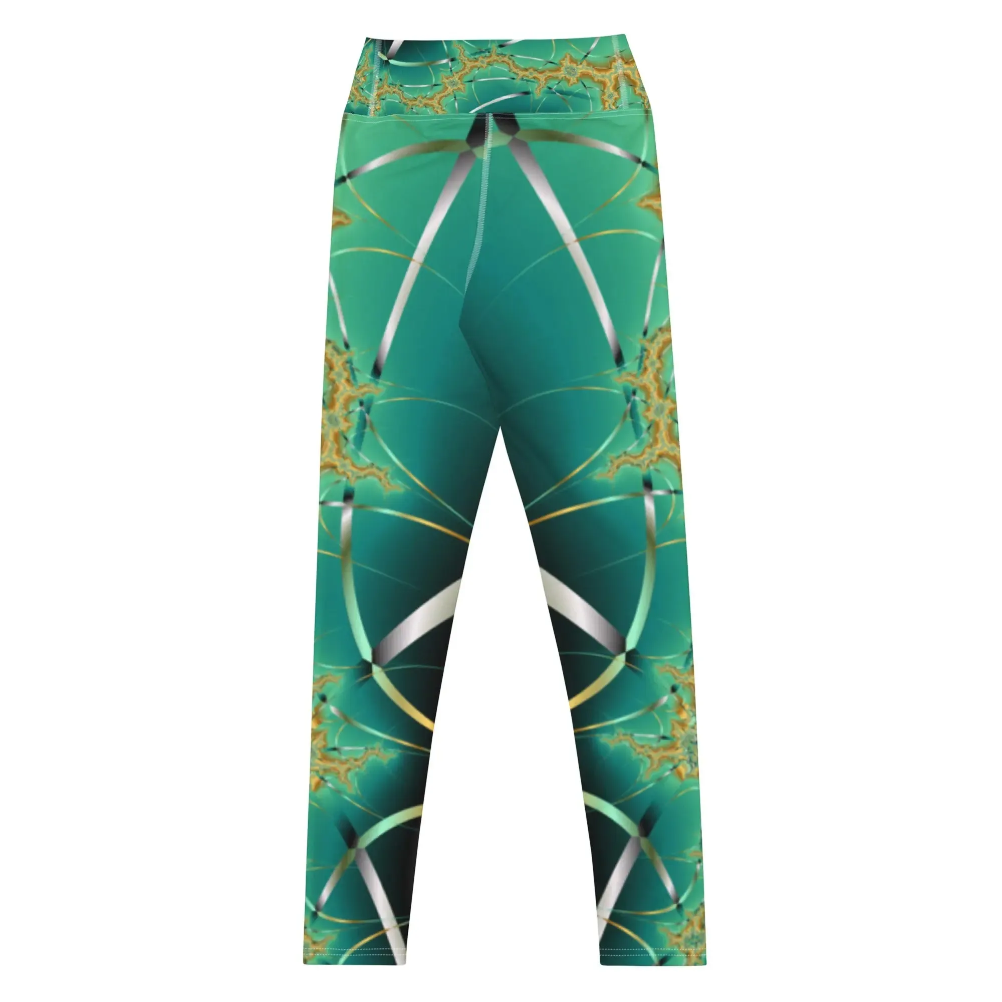 "Cosmic Twist" Collection - Yoga Long Leggings