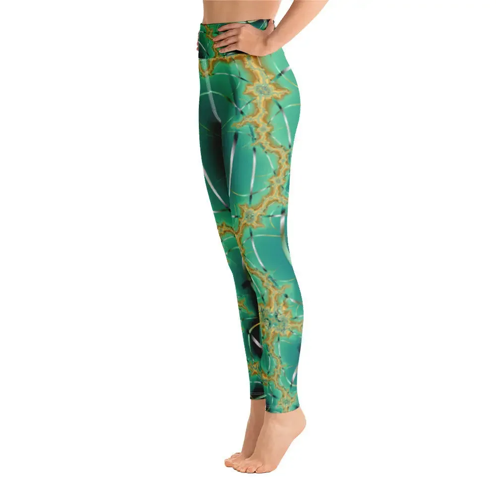 "Cosmic Twist" Collection - Yoga Long Leggings