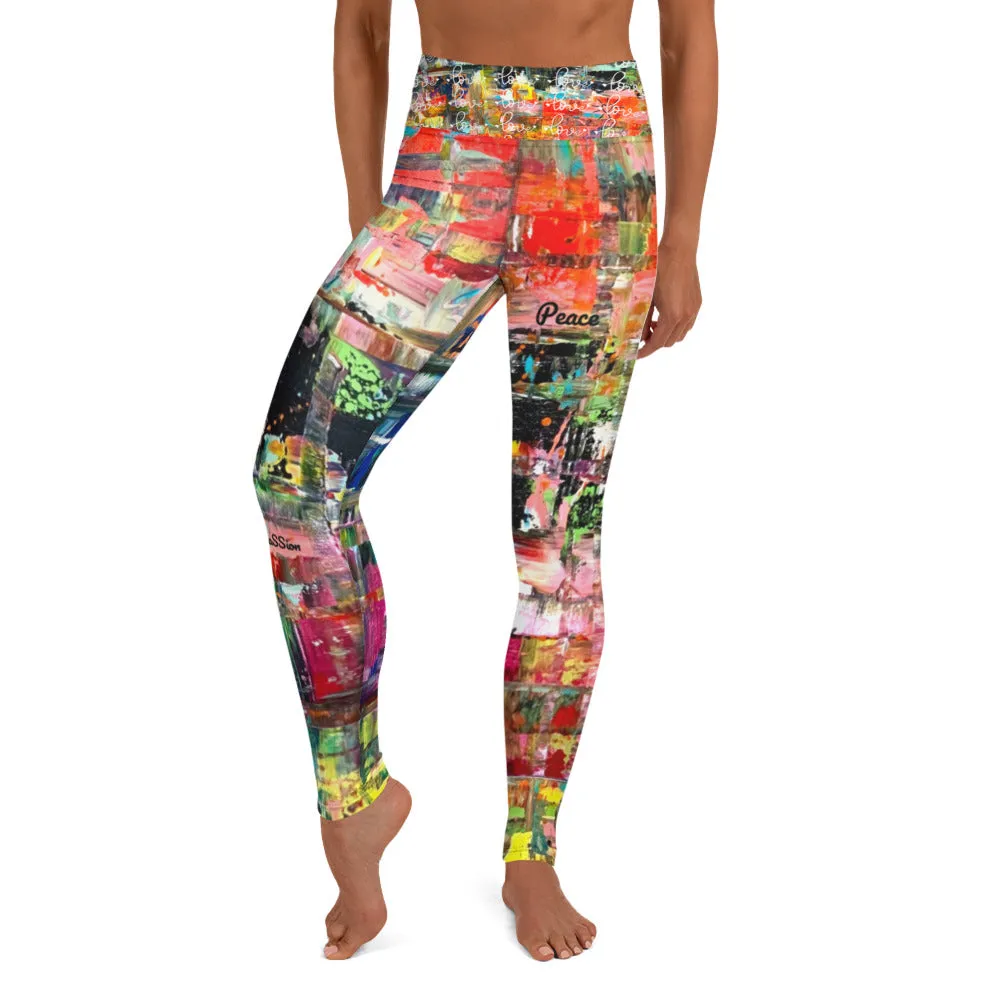 "Marilyn Fab" Yoga Leggings x ClaxonDuSoleil