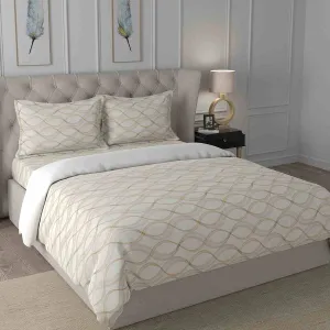 Regency Naple Summer AC Quilt/Quilted Bed Cover/Comforter Neutral