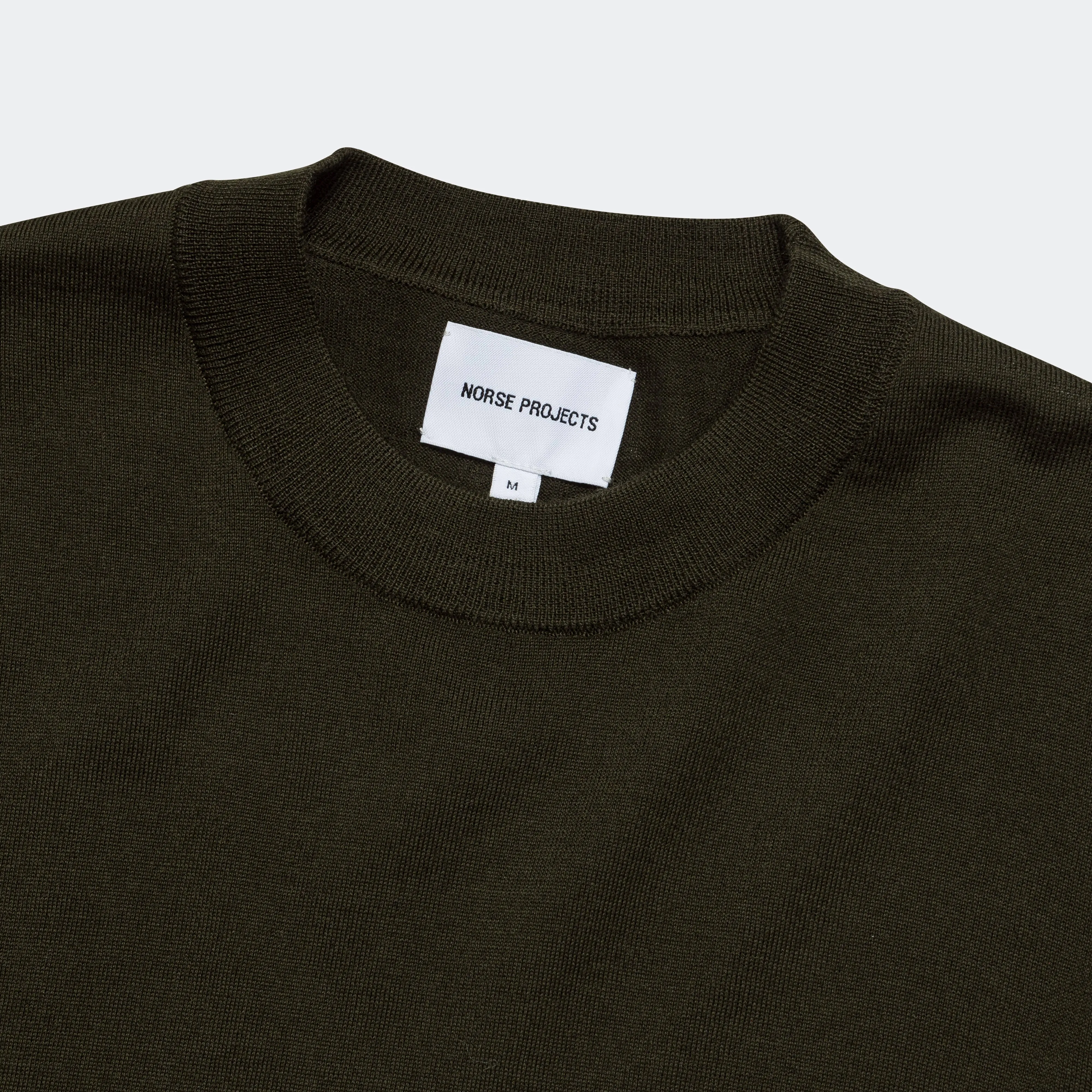 Teis Tech Merino Sweater - Army Green