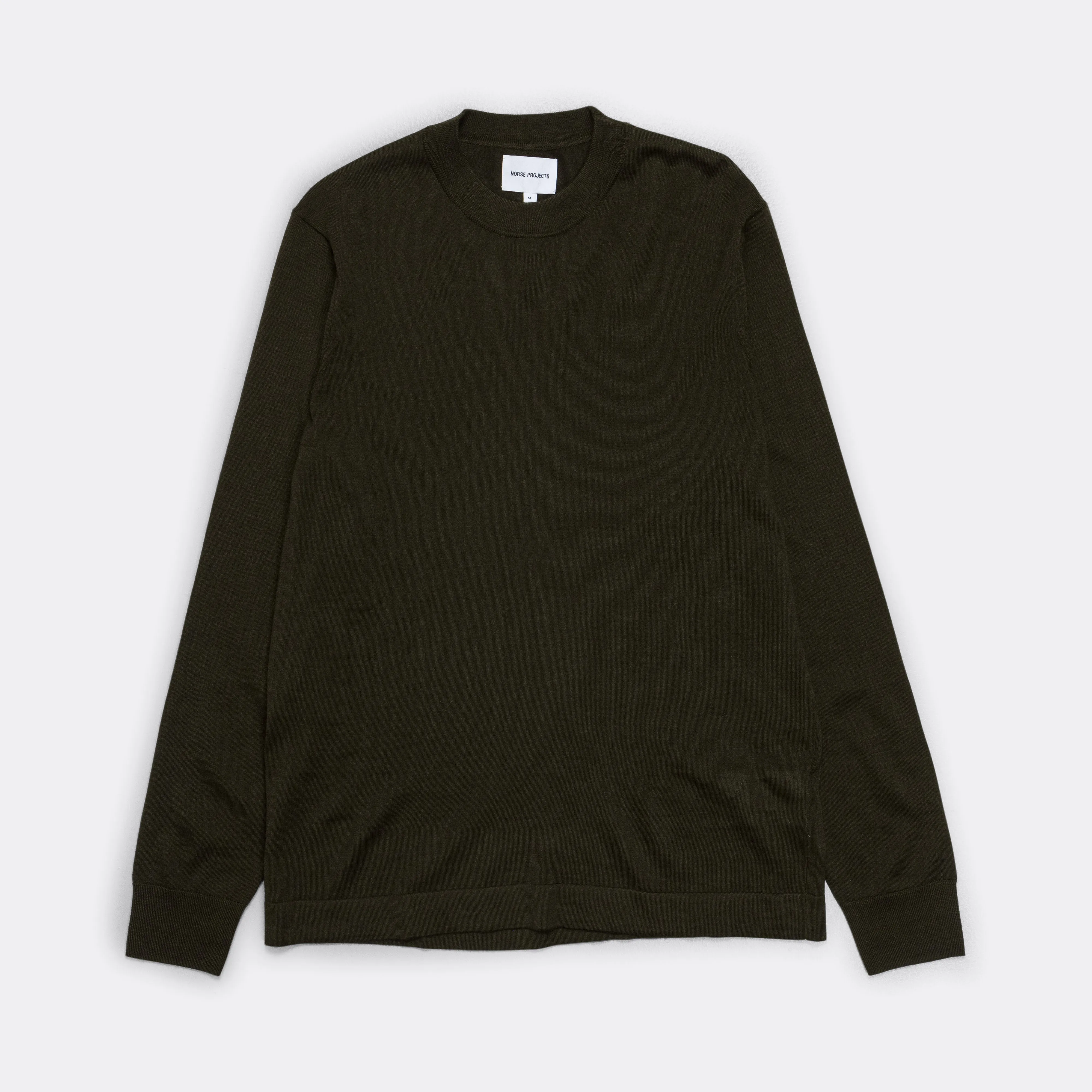 Teis Tech Merino Sweater - Army Green