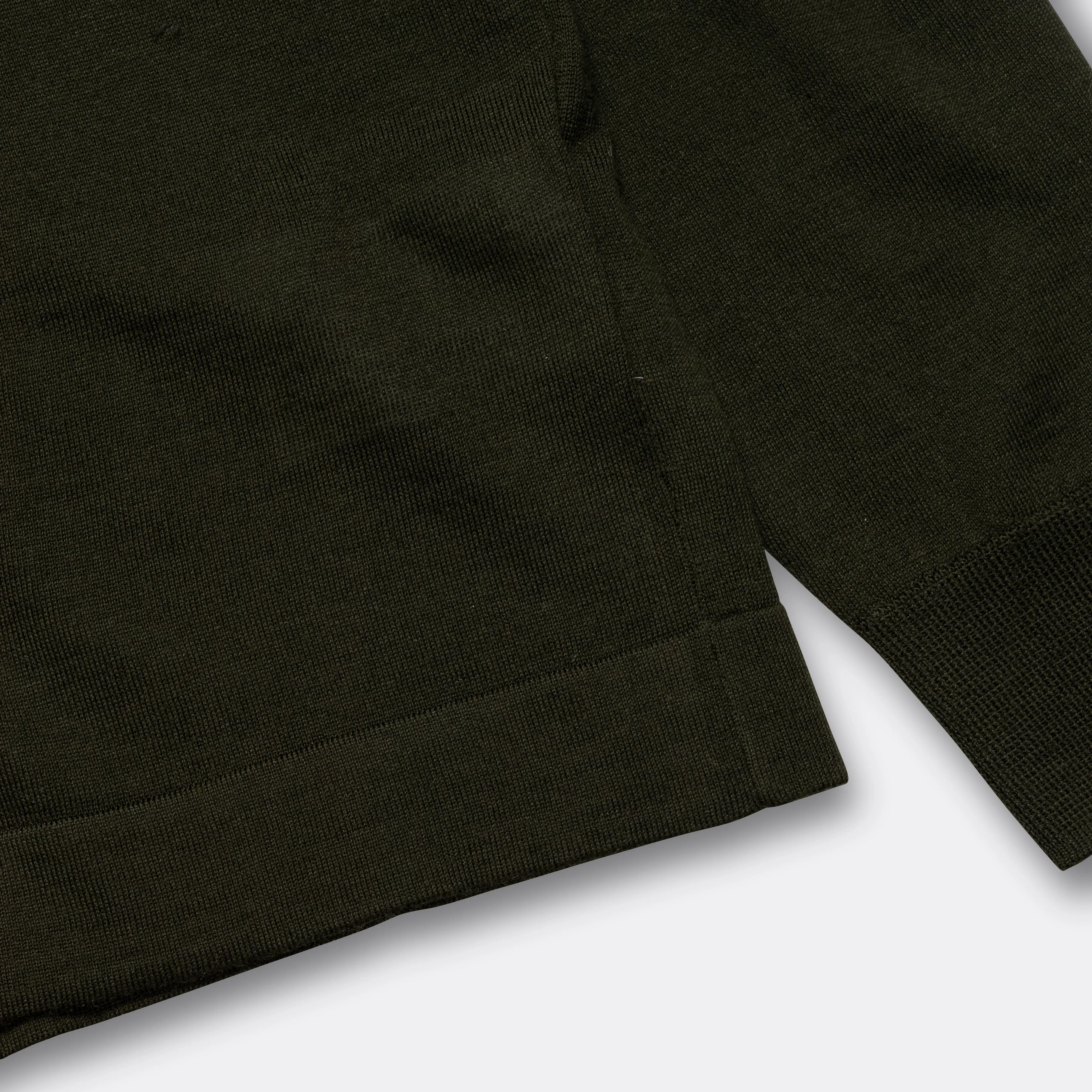 Teis Tech Merino Sweater - Army Green