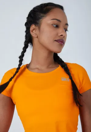 Tennis Capsleeve T-Shirt,  orange