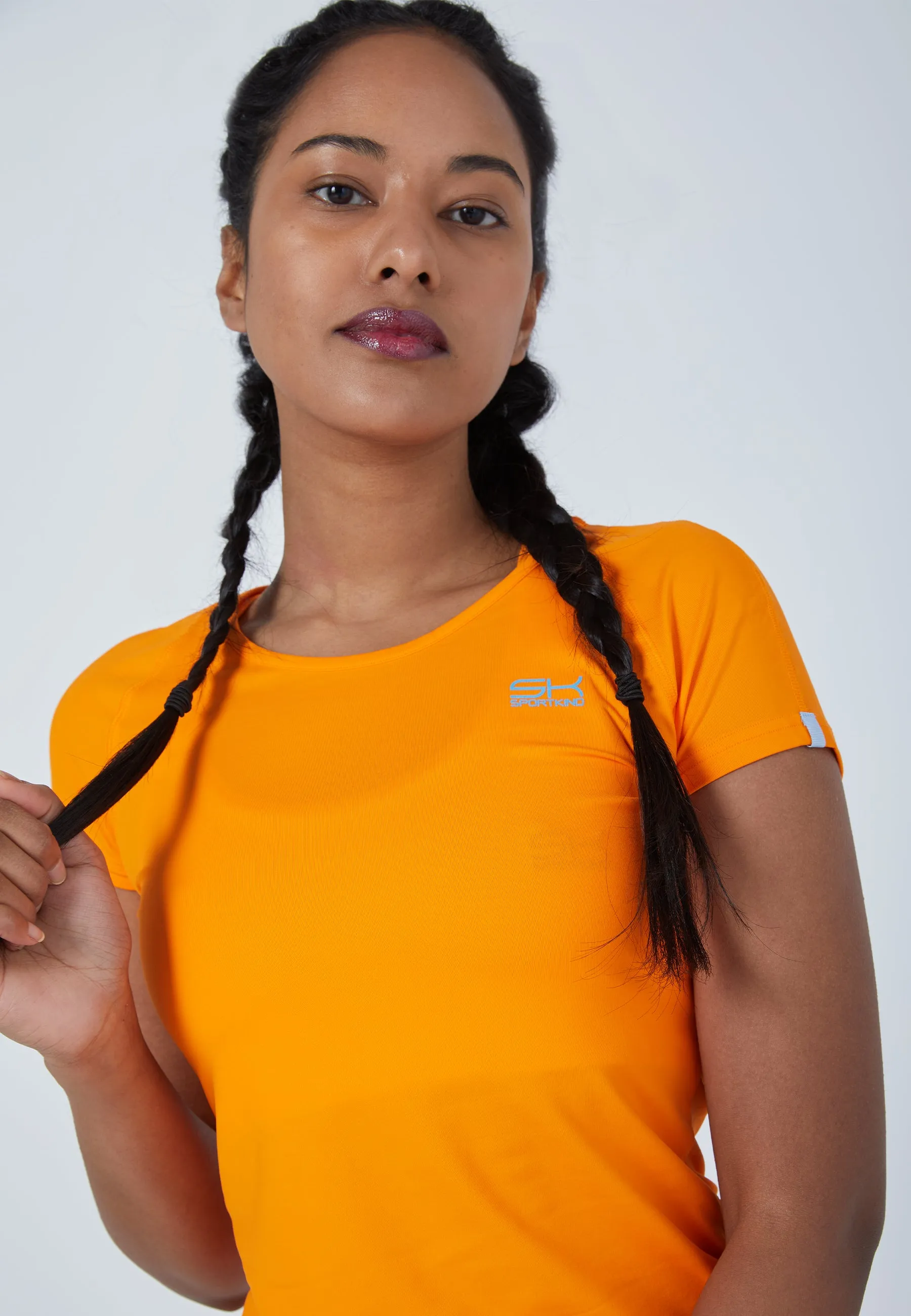 Tennis Capsleeve T-Shirt,  orange