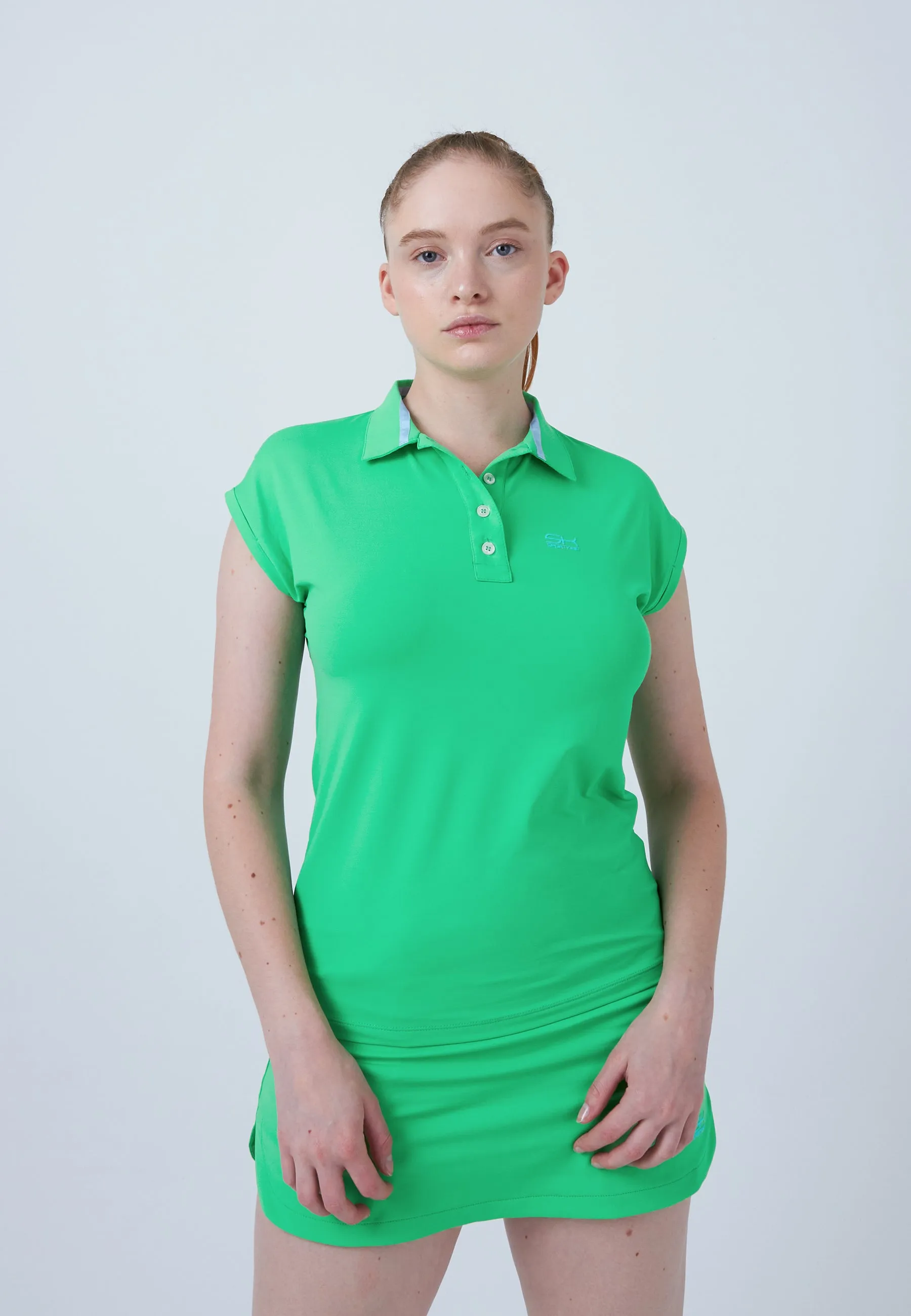 Tennis Polo Shirt Loose-Fit, green