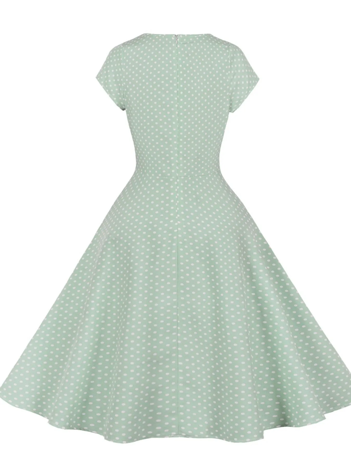 Women's Dresses Casual Summer Fashion Polka Dot Retro Loose Swing Dresses