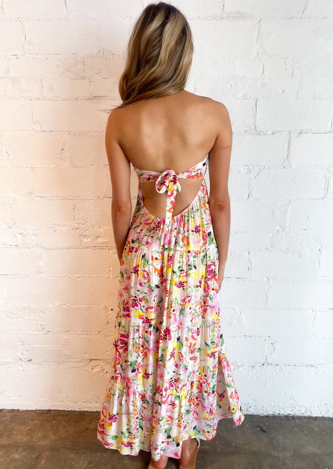 Work of Art Maxi Dress